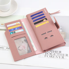 Wallet with Zipper in 6 Colors