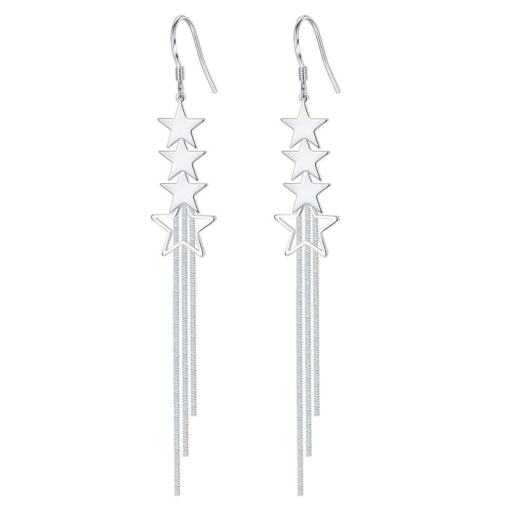 Star Tassel Earrings