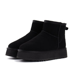 Plush Platform Slippers