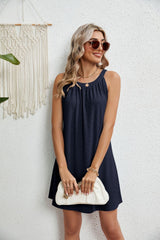 Halter Neck Sleeveless Beach Dress