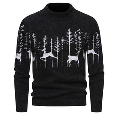 Men's Round Neck Pullover Christmas Sweater