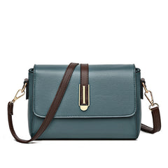 Shoulder Bag with Contrasting Adjustable Strap