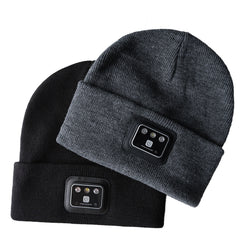 Knit Toque with Light