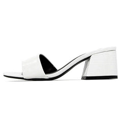 Thick Heel Sandals in 3 Colors