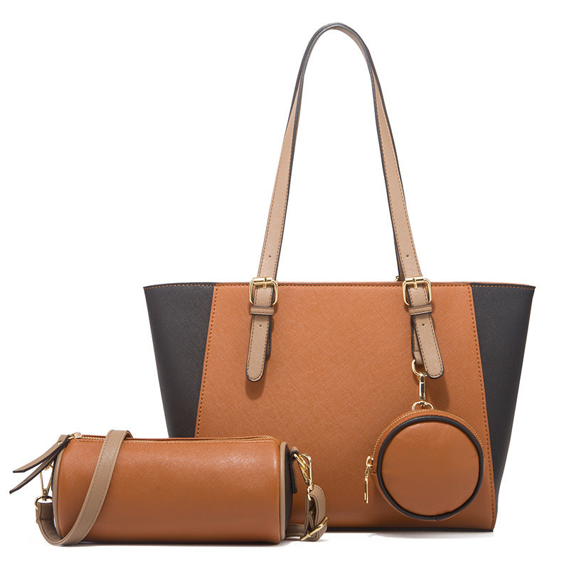 Ensemble de trois sacs à bandoulière colorblock