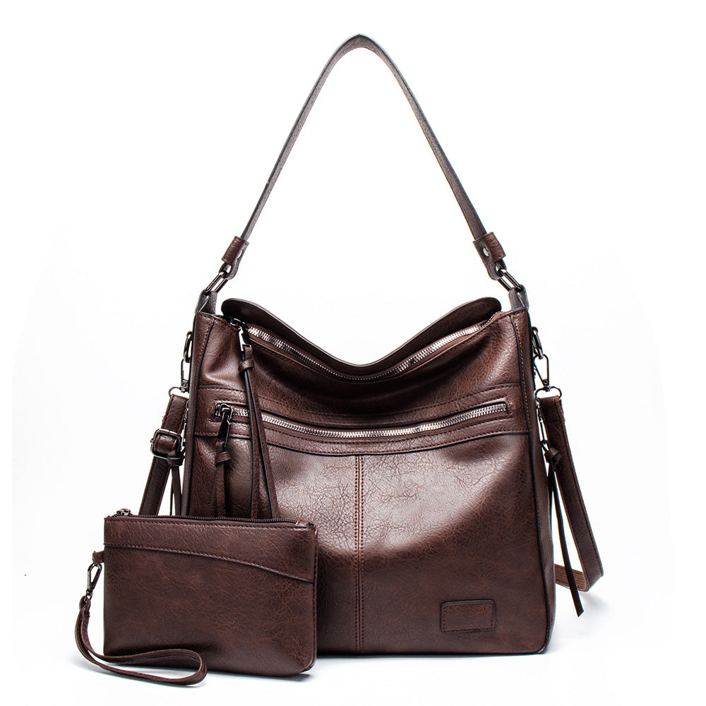Shoulder Bag with Matching Wristlet