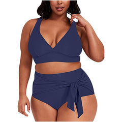 High Waist Bikini in 4 Colors S-4XL