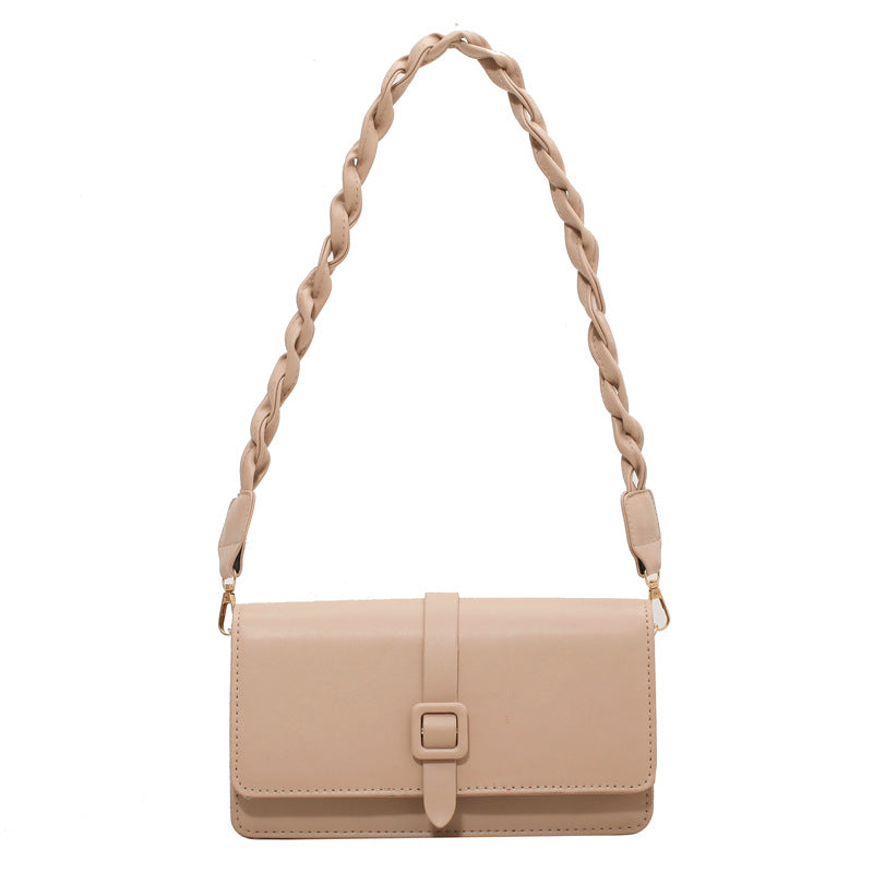 Shoulder Bag with Braided Strap