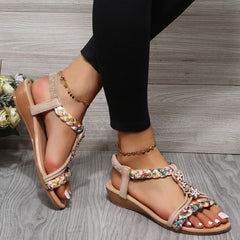 Open Toe Bohemian Sandals in 2 Colors