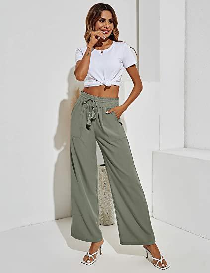 Weite Hose mit Seitentaschen in 5 Farben S-4XL
