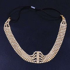 Multi-Layered Rhinestone Hair Band