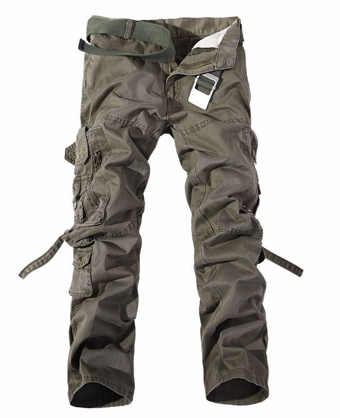 Men's Multi-Pocket Cargo Pants in 6 Colors