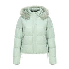 Bubble Jacket with Detachable Hood and Pockets