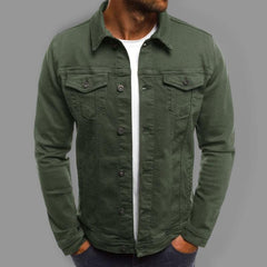 Men's Multi Pocket Denim Jacket in 6 Colors M-3XL