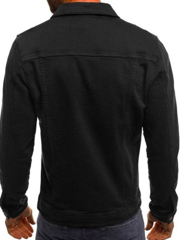 Men's Multi Pocket Denim Jacket in 6 Colors M-3XL