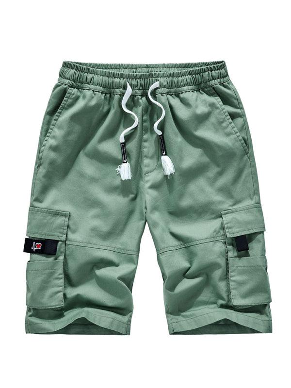 Men's Solid Color Cargo Shorts in 6 Colors Sizes 36-48
