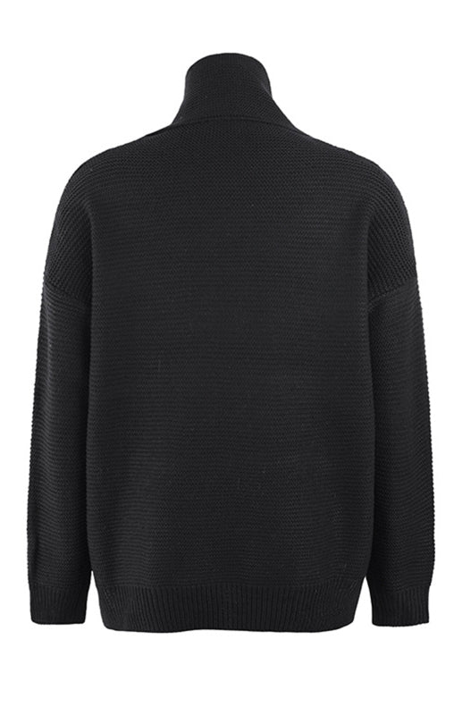 Thick Oversize Turtle Neck Pullover Sweater in 6 Colors S-XL