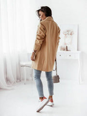 Double-Breasted Wool Coat