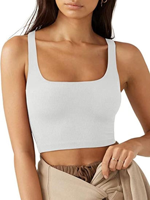 Solid Cropped Tank in 6 Colors S-2XL