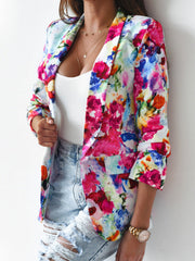 Florales Business-Anzugssakko in 5 Farben S-XXL