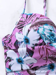 Geblümter High Waist Bikini in 2 Farben S-XL
