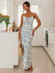 Slim Fit Sleeveless Summer Maxi Dress in 2 Colors S-XL