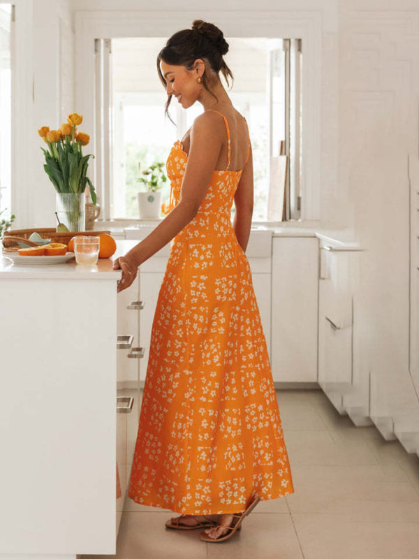 Slim Fit Sleeveless Summer Maxi Dress in 2 Colors S-XL