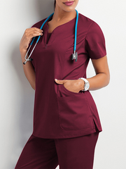 Scrubs with Short Sleeve Top and Jogger Pants