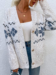Knit Cardigan Sweater with Pockets