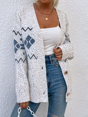 Knit Cardigan Sweater with Pockets