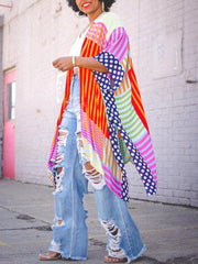 Street Style Distressed Loose Fit Straight Jeans