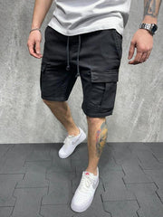 Men's Multi-Pocket Cargo Shorts in 4 Colors M-3XL